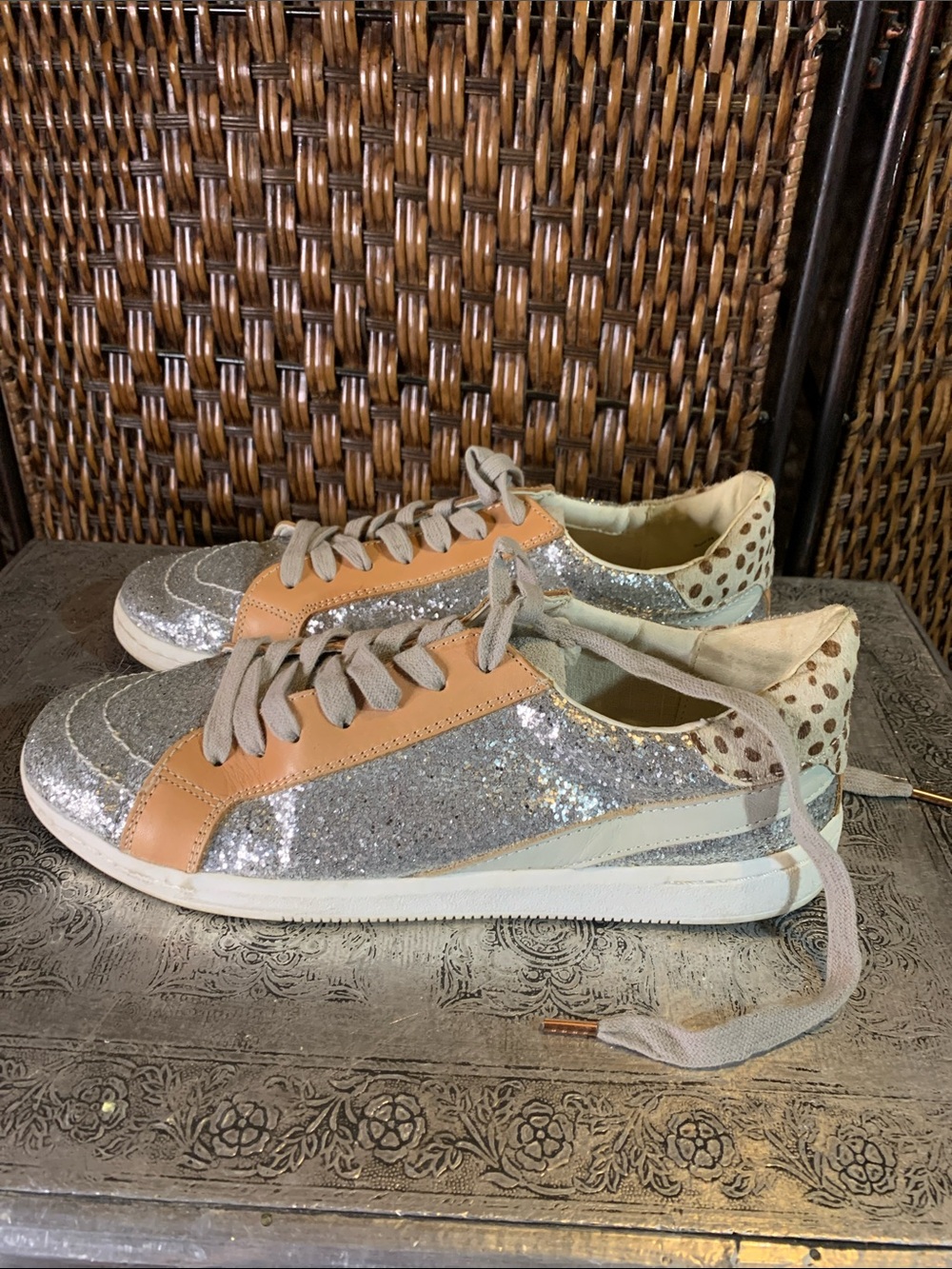 Dolce Vita Glitter Sneakers Size 10